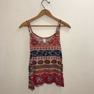 LA Hearts Patterned Tank